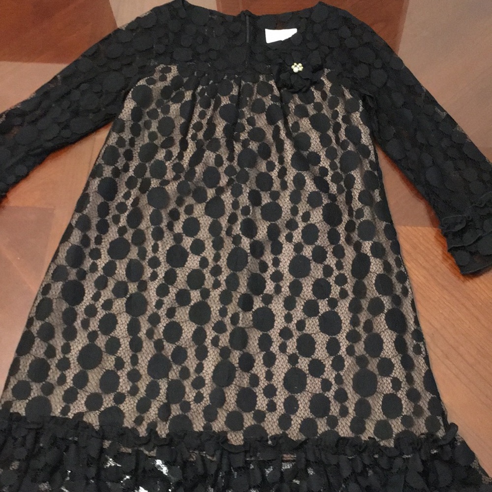 Blush by Us Angels Black lace dress